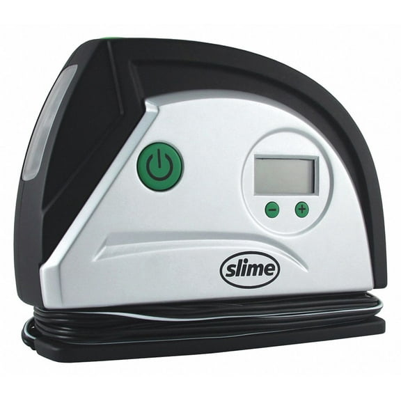 Slime 40051 Gen2 Digital Tire Inflator with LED Light, 12V, 6-Minutes