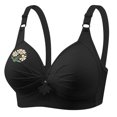 thumbnail image 2 of Vetsdori Bras for Women Soft Push up Pullover Wireless Breathable Lifting Bralette Front Closure Womens Bras Everyday, 2 of 8