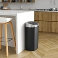 thumbnail image 6 of 13 Gallon Plastic Sensor Kitchen Trash Can with Odor Filter, Slim Space-Saving Garbage Bin, 6 of 7
