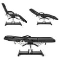 thumbnail image 2 of BETHANY Hydraulic Facial Chair Massage Table Lash Extension Bed Tattoo Chair Adjustable Height 23" to 29" Spa Salon Waxing Lashing Beauty Styling Studio Equipment, Black, 2 of 8