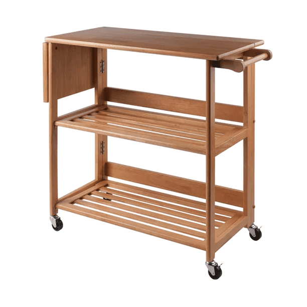 Modern Kitchen Island on Wheels Farmhouse Traditional Foldable Kitchen