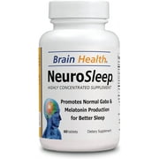 Neuro Sleep - Brain Health - 60 Tablets - 100% Natural Supplements - Dietary Supplements