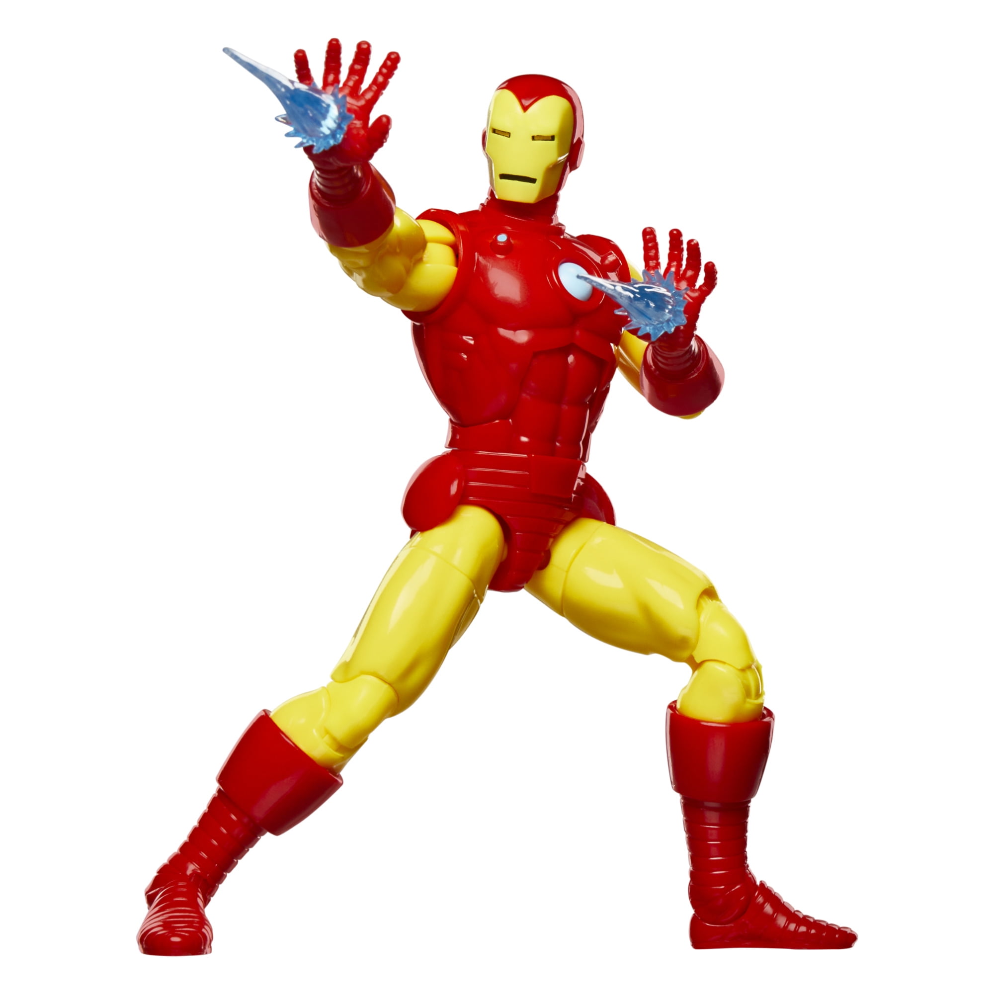 Marvel Legends Series Secret Wars Iron Man, Retro Marvel Comics Collectible Action Figure (6”)
