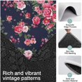thumbnail image 3 of Pioneer Flower Floral Print Pattern Kitchen Rugs Sets Of 3,Kitchen Runner Rugs Non Skid Washable,Decorative Kitchen Floor Mats for Kitchen,Sink,Laundry,17"x30"+ 17"x47" + 17"x59", 3 of 6