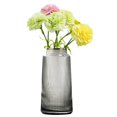 thumbnail image 3 of Glass Vase Flower Display Table decorative large plant Decor Hydroponic Flower Vases Grey 25cm, 3 of 8