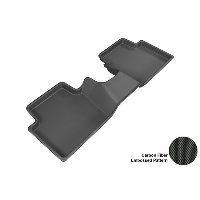 FSJC L1MZ04821509 3D MAXpider Front Row Custom Fit All-Weather Floor Mat For Scion IA R2, Black