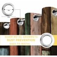 thumbnail image 6 of Vintage Wood Grains Blackout Curtains for Bedroom/Living Room, Thermal Insulated Kitchen Curtains, Farmhouse Colorful Wooden Texture Grommet Darkening Window Treatment Drapes 52"x84"x2, 6 of 8