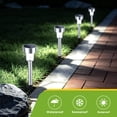 thumbnail image 4 of DAYBETTER 12 Pack Solar Lights Outdoor, LED Solar Waterproof Pathway Lights for Garden, Patio, Yard, Walkway, 4 of 6