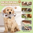 thumbnail image 3 of Squeaky Dog Toys for Aggressive Chewers,Interactive Tug of War Puppy Toys with Pull Rope,Tough Plush Pet Dog Chew Toys for Small, Medium Dogs, 3 of 5