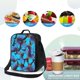 thumbnail image 4 of Disketp Blue Butterflies Bolsa Térmica Estampada para Almuerzo, Lonchera para Hombres y Mujeres Adultos, 4 of 7