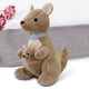 thumbnail image 5 of Muñeco de Dibujos Animados, Juguete de Peluche, Regalos de Cumpleaños, Juguetes de Muñeca, Regalos de Navidad, Decoración de Sala de Estar, Simulación , marrón, 26cm BLESIY canguros muñeca, 5 of 7