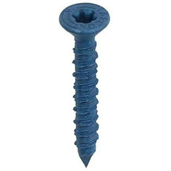 Tapcon 28155 3/16x1-3/4 Blue Star Drive Bugle Head Concrete Anchors 8/Box