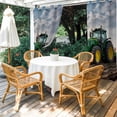 thumbnail image 2 of Farm Tractor Outdoor Curtains for Patio Waterproof,Windproof Privacy Curtains with Weighted Bottom,Green Truck Country Rustic Field Harvester Outside Drapes for Picnic Garage Yard 54"x84" 2 Panel, 2 of 8