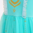 thumbnail image 6 of Baby & Toddler Girls Jasmine Princess Dress Short Sleeve Cosplay Dress Up, 6 of 7