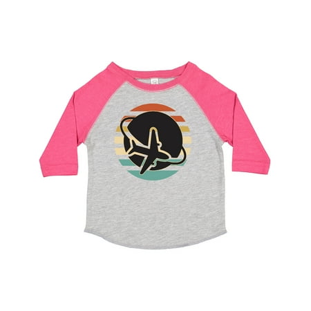 

Inktastic Airplane Trip Vintage Travel Boys or Girls Toddler T-Shirt