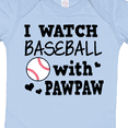 thumbnail image 4 of Inktastic I Watch Baseball with My Pawpaw Boys Baby Bodysuit, 4 of 5
