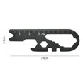 thumbnail image 2 of Multifuncional Pocket EDC Multi Tool Llavero Abrebotellas Llave Destornilladores, 2 of 9