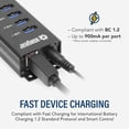 thumbnail image 4 of Hub USB USB Gear de 4 puertos USB 3.2 Gen 1 con adaptador de alimentación de 5 V/2 A, 4 of 6