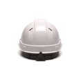 thumbnail image 3 of Ridgeline Vented Cap Style 4 Pt Ratchet Suspension Hard Hat, White, 3 of 5