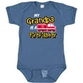 thumbnail image 3 of Inktastic My Grandpa is a Firefighter with Fire Truck Boys or Girls Baby Bodysuit, 3 of 5