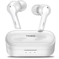 thumbnail image 1 of Earbuds TOZO T9 Cancelación de ruido 4 mic Bass profundo Ligeros IPX7 Blancos, 1 of 3