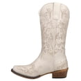 thumbnail image 3 of Bota ROPER Tall Stuff Blanca con Diseño Floral Cortado a Láser Talle 6 M, 3 of 5