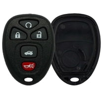 AKS KEYS New Replacement for Chevrolet Remote Control Shell 5 Buttons That Use FCC OUC60221
