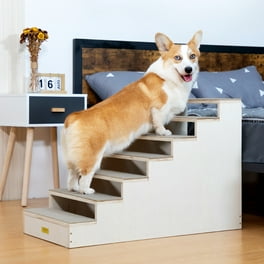 LitaiL Large Puppy Doggy Indoor Furniture 30 H Dog Stairs for High Bed 28 32