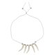 thumbnail image 2 of Indio jefe marfil collar cadena gargantilla cosplay boda joyería suministros jinwen Collar colgante de encantos, 2 of 7