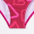 thumbnail image 6 of LUOGENLI Girls Swimsuit Cover up Pants Girls Cute 1 Piece Heart Print Swimsuit Beach Swimwear Girls Swimsuit Size 7-8 Girls Swimsuit Size 8 Rash Guard 8-9 Years, 6 of 6