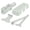 White, variant on Deltana DC40-WH Adjustable Surface Mount Door Closer White