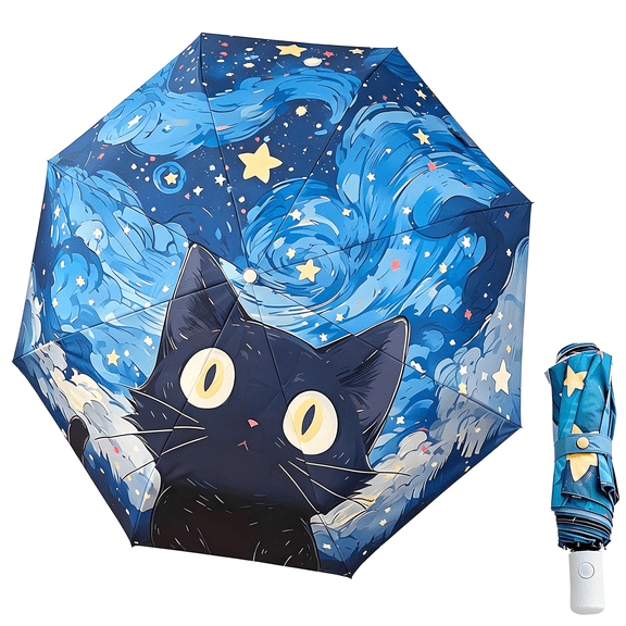 GASTROPOD Umbrella for Women Kids Girls Compact Travel Rain Sun Umbrella Uv Protection Portable Foldable