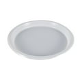 thumbnail image 1 of Nvzi 60Pcs 7in Plastic Dinner Plates, Disposable Plates Bulk Pack, Party Plates for BBQ, Picnic, Parties, Travel and Events, Microwavable Recyclable（White）, 1 of 1