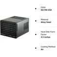 thumbnail image 5 of SilverStone Technology Ultra Compact Mini-ITX Computer Case with Mesh Front Panel Black (SST-SG13B-USA) SG13B-USA USA - NEWEST VERSION, 5 of 7