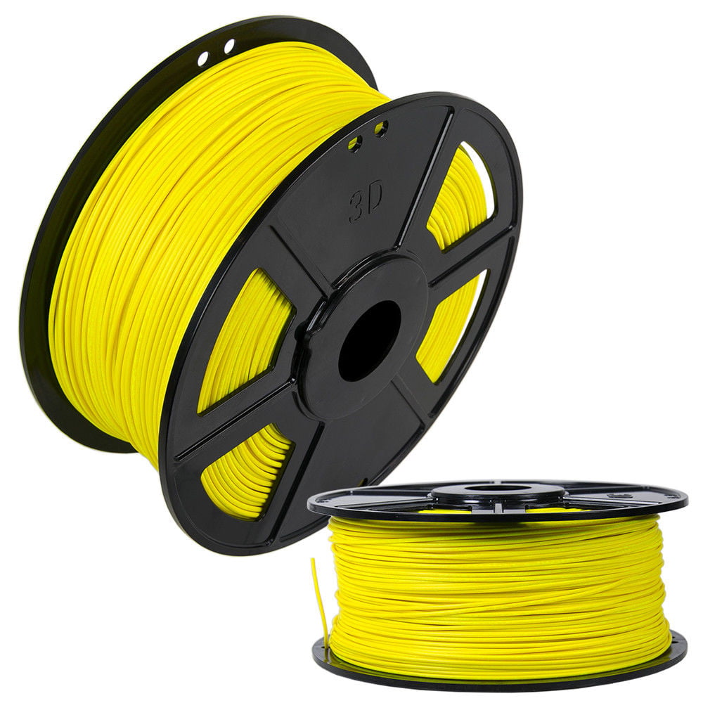 Translucent Yellow PLA 1.75mm WYZworks 3D Printer Premium Filament 1kg/2.2lb 