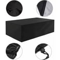 thumbnail image 4 of Funda para mesa de centro de exterior con protección contra el viento, funda para mesa de patio con diseño resistente e impermeable, perfecta para sofás de exterior, 4 of 5
