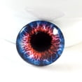 thumbnail image 3 of Blue and Red Fantasy Glass Eyes, 3 of 7