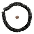thumbnail image 2 of The Bead Chest Black Disk Coconut Shell Beads (20mm), 2 of 4