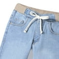 thumbnail image 4 of Chopper Club Boys Jeans in Premium Stretchable Cotton Denim Slim Fit Cotton Rib+Elastic, 4 of 5