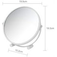 thumbnail image 2 of Magnifying Makeup Mirror Double Sided - Tabletop Mirror, 2 of 4