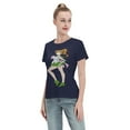 thumbnail image 4 of T-Shirt Basique à Manches Courtes pour Femmes Sailor Moon Makoto Kino, 4 of 6