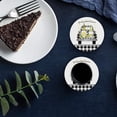 thumbnail image 6 of ZHANZZK Summer Farm Truck with Fresh Lemon and Gnome Black Plaid Set of 4 Round Coaster for Drinks, Absorbent Ceramic Stone Coasters Cup Mat with Cork Base for Home Kitchen Room Coffee Table Bar Decor, 6 of 6