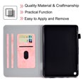 thumbnail image 7 of Allytech Case Fits for All-New Fire HD 10 Plus 2021(11th Gen), Fire HD 10.1" 2021 Case, Premium PU Leather Folding Stand Wallet Case with Auto Sleep Wake for Fire HD 10.1" 2021, Pink, 7 of 7