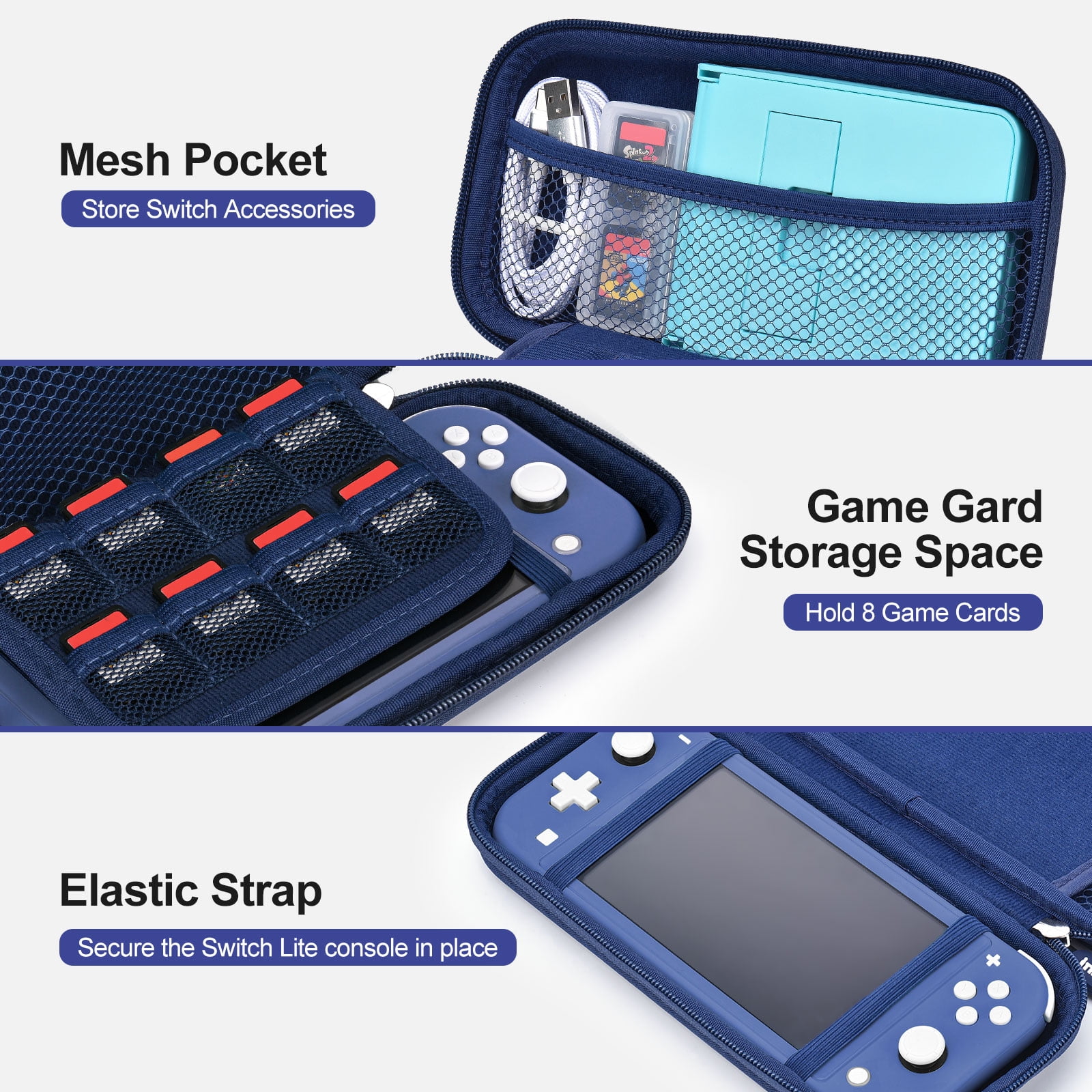 Switch Lite Case, 17 in 1 Switch Lite Accessories Bundle Switch Lite Case, 17 in 1 Switch Lite Accessories Bundle