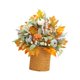 thumbnail image 2 of Corona de otoño, decoración de otoño, guirnalda decorativa, colgador de puerta, cesta, corona para Acción de , pared, exterior, patio, otoño, 2 of 9