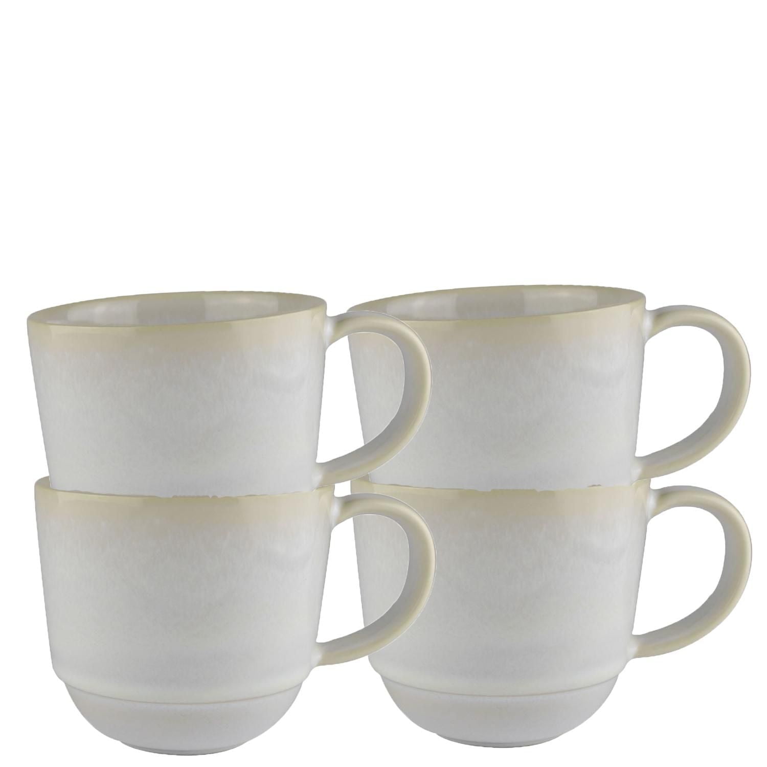 Mesa Ceramics Rondo Stoneware Mug 370ml Set of 4