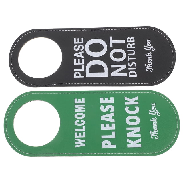 ADDHAT 2Ud Colgante Para Puerta Color Surtido Con Mensaje Do Not Disturb Ideal Para Y Salas