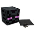 thumbnail image 4 of Disfraz, accesorio, disfraz, Minecraft, Enderman, Block Head, para niños, 4 of 5