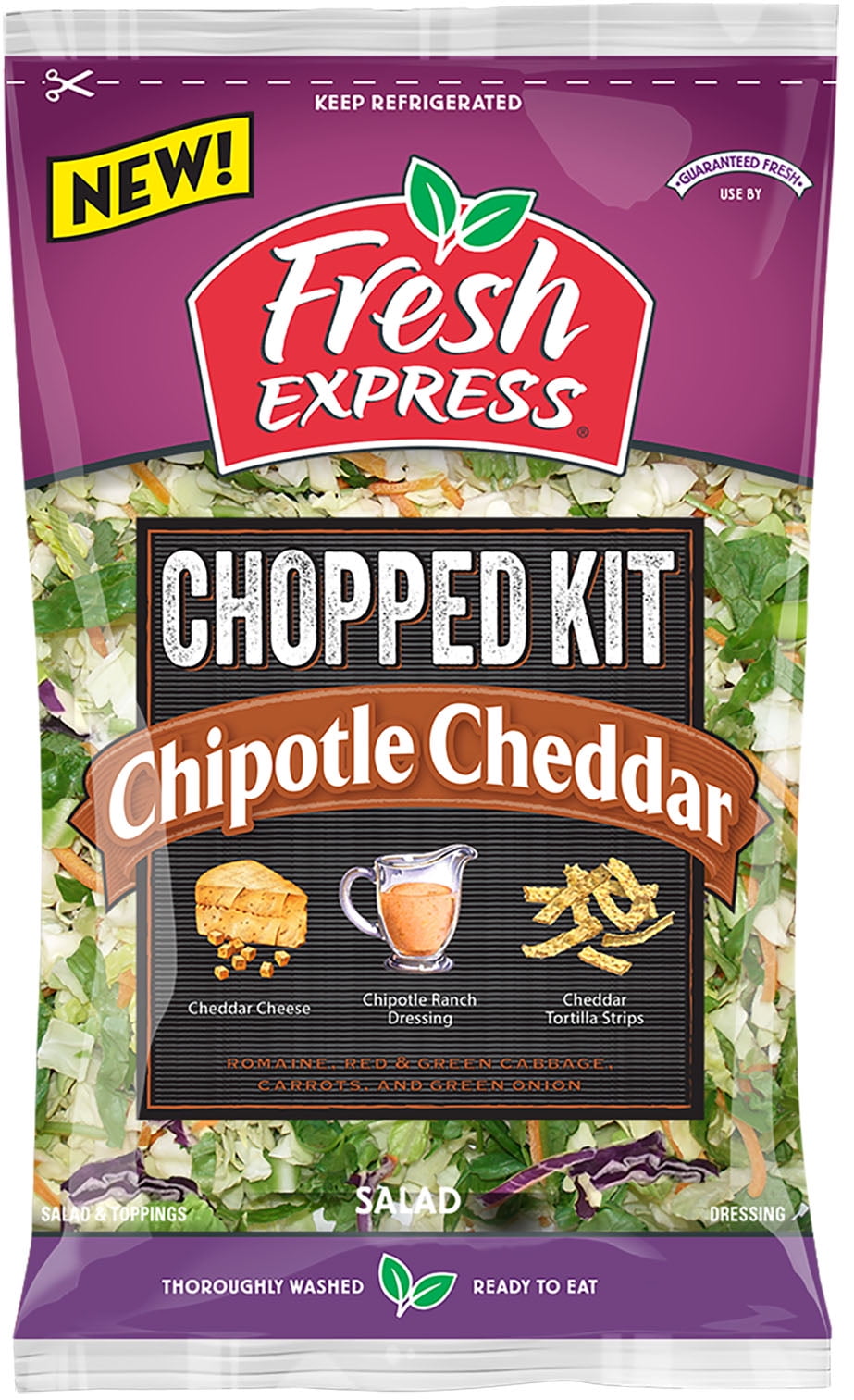 fresh express salad kits nutrition facts