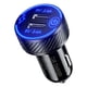 thumbnail image 2 of Cargador USB Dual QC3.0 de carga rápida para coche interruptor impermeable Ehuebsd con voltímetro para 12V24V motocicleta barco RV adaptador de interruptor, 2 of 9